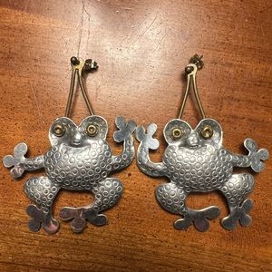 Ultra Lites - Frog earrings